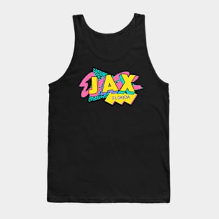 Jacksonville, Florida Retro 90s Logo Tank Top